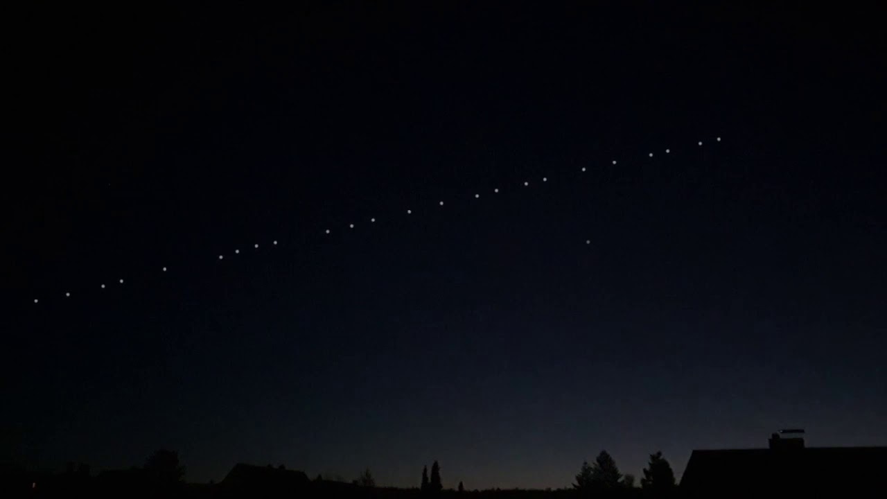 Proyecto Starlink:  La verdad de las luces en el cielo.