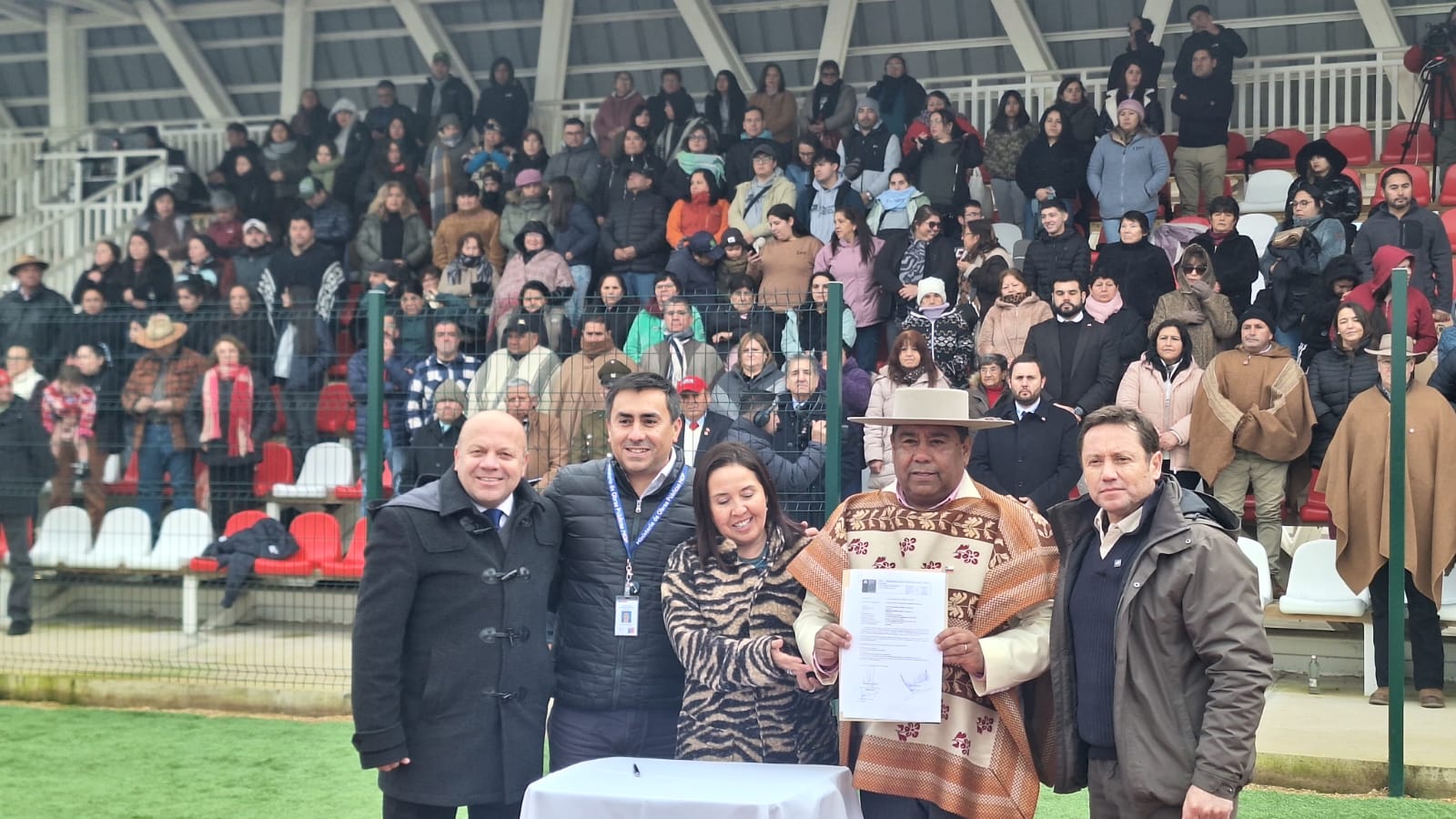 Inauguran moderno Estadio en Comuna de Colbún, una obra financiada con más de 5 mil millones de pesos con recursos del Gobierno Regional